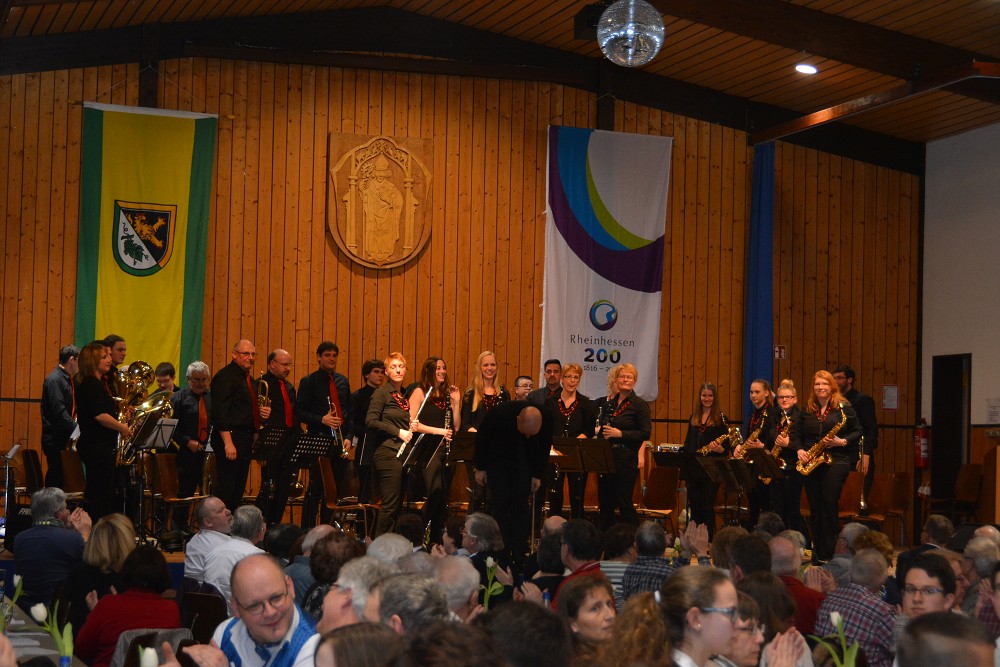 1. Treffen der Blaskapellen, Mauchenheim, 27.02.2016